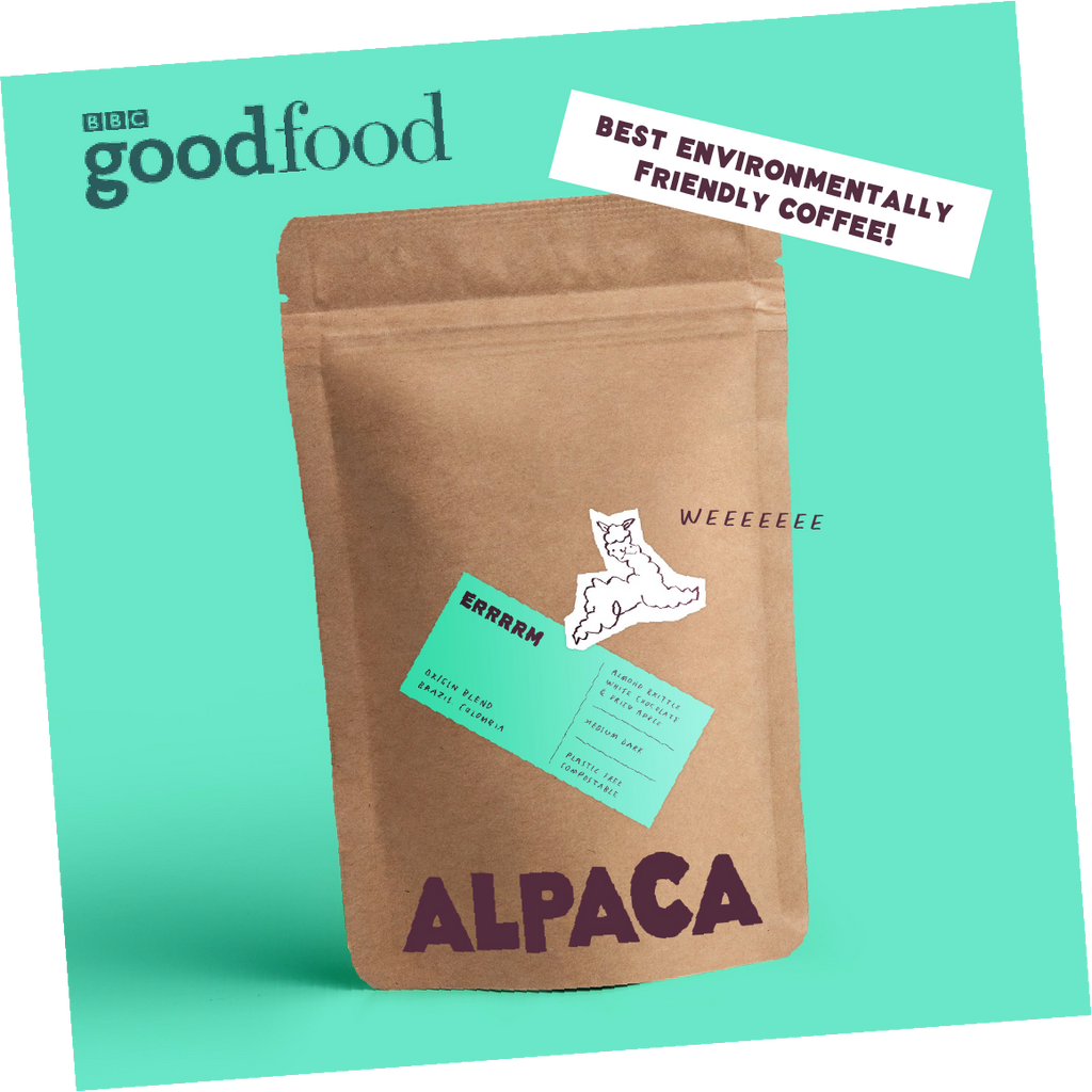 Alpaca Named 'Best Environmentally Friendly Coffee' by BBC Good Food