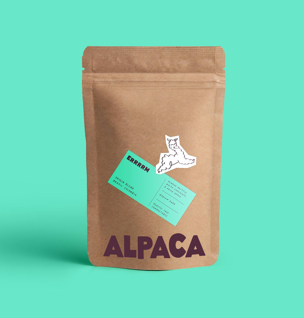 coffee blend plastic free sustainable ethical alpaca coffee